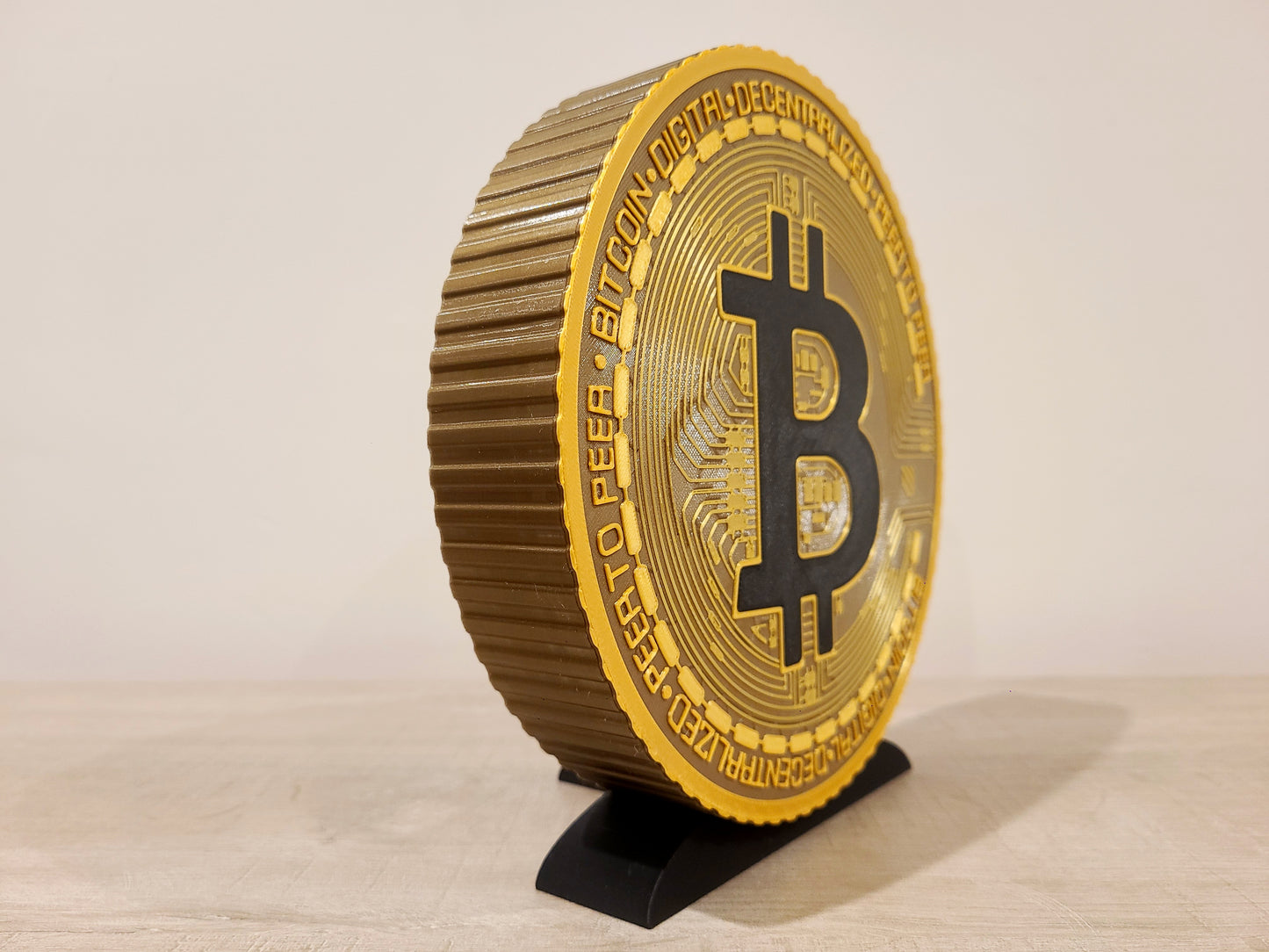 Lampe Bitcoin - Design unique